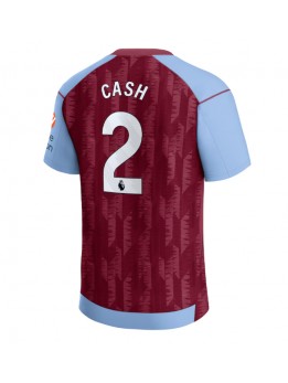 Billige Aston Villa Matty Cash #2 Hjemmedrakt 2023-24 Kortermet